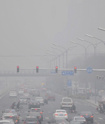 Trung Quốc trải qua tháng sương mù kỷ lục